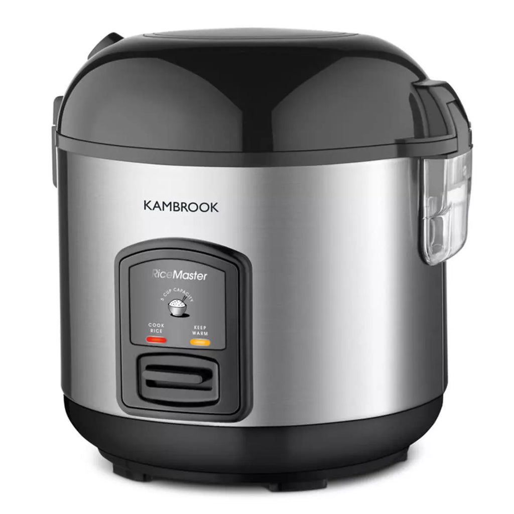 Kambrook Rice Cooker & Vegetable Fish Steamer | 5 Cup Non-Stick Rice Cooking Machine