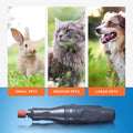 Wahl Pet Electric Nail File | Battery Operated Nail Trimmer Groomer Clipper | Home DIY Dog Puppy Hamster Cat