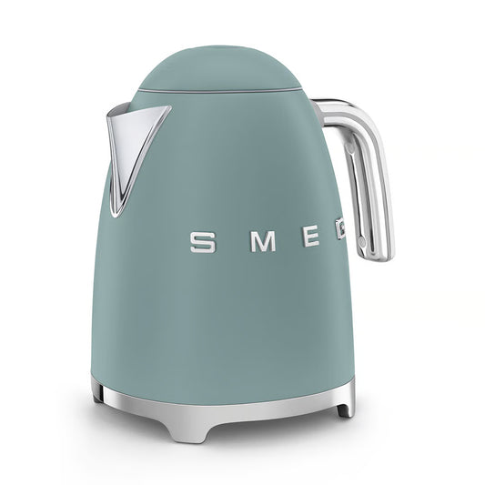 SMEG 1.7L Cordless Kettle | Stainless Steel Water Boiler | Retro Vintage Tea Coffee Boiling