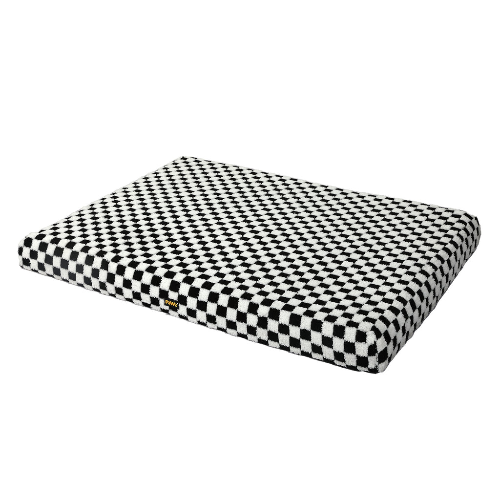 Large 90x60cm Pet Dog Puppy Bed Washable Sherpa Indoor Calming Washable Cushion Mattress Mat Matress Pad