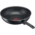 Tefal 28cm Non-Stick Titanium Wok | Hardwearing Cooking Pan Cookware