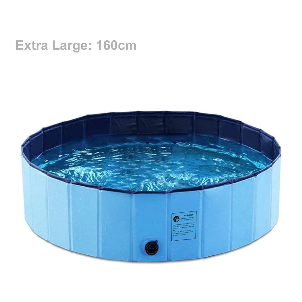Portable Pet Dog Washtub Washing Tub HEAVY DUTY PVC Non-Toxic Sandpit Kids Pool Splash Play Summer Backyard Fun