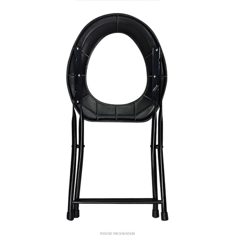 Portable Camping Toilet Seat | Campsite Stool Travel Camp Outdoor Poo Wee
