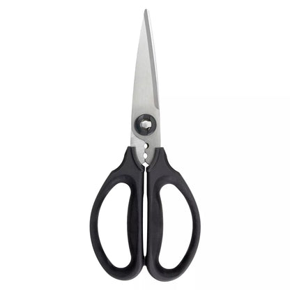 OXO Kitchen Herb Cutting Scissors| Stainless Steel Meat Vegetable Cheese Cutting Shears| BPA Free