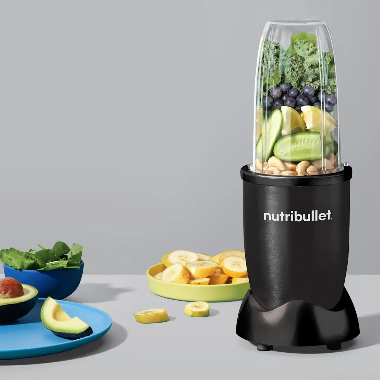 NutriBullet Smoothie Maker | 900W Blender Fruit Vegetable Juice Extractor Nuts Seeds Frozen Fruit