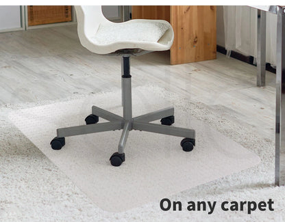 Computer Chair Mat | Home Office Carpet Floor PVC Protector Hard Wood Chairmat | PVC Plastic Carpet Protector