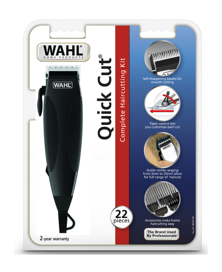 Wahl Quick Cut Complete Haircutting Kit Electric Hair Clippers