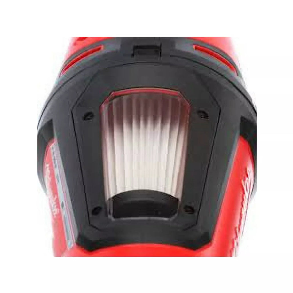 Milwaukee Compact Vacuum Skin | 12V Handheld Home Car Cleaner | Crevice Tool Cleaner Jobsite Contractor| Tool Only