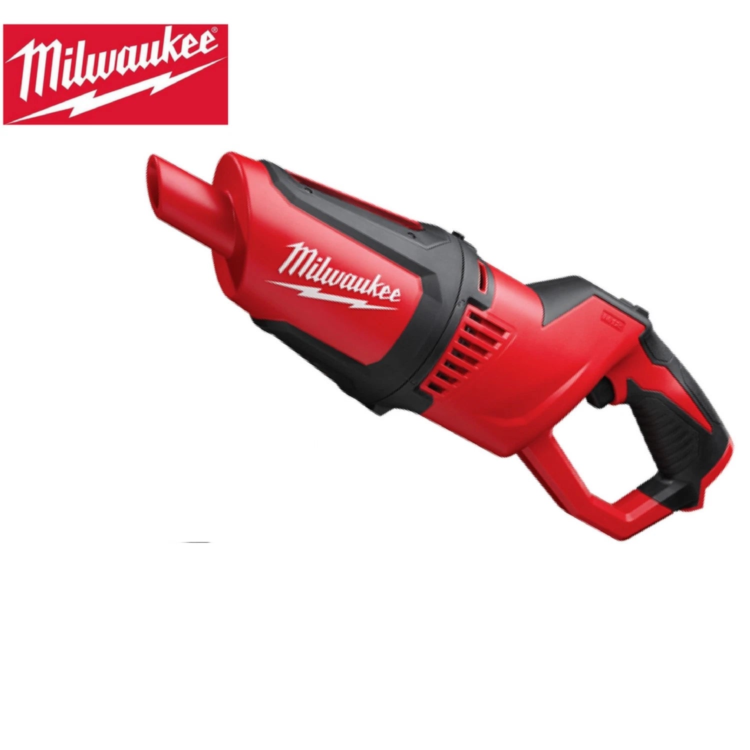 Milwaukee Compact Vacuum Skin | 12V Handheld Home Car Cleaner | Crevice Tool Cleaner Jobsite Contractor| Tool Only