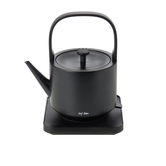 Leaf & Bean | Electric Kettle | 600mL | Matte Black | Stainless Steel Kettle | Coffee & Tea | Modern Kettle