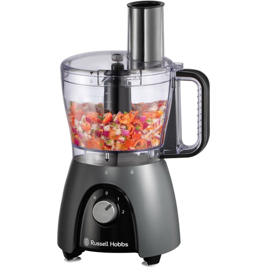 Russell Hobbs Food Processor | Electric Benchtop Slicer Shredder Dicer Machine Mixing Bowl | 1.5L Smoothie Blender Jug