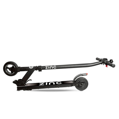 Zinc Eco Electric Scooter | Kids Ride On Toy 14y+ | 105x21x40cm Black | convenient transportation
