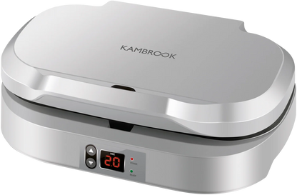 Kambrook Golden Fluffy Pancake Maker | Electric Hot Heated Pancake Machine | Fritter Biscuit Crepe Press