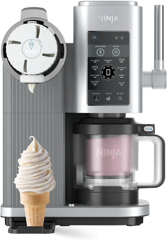 Ninja Soft Serve Home Ice Cream Maker | Kitchen Home Frozen Dessert Machine |  13 Programs High Protein Nut-Free
