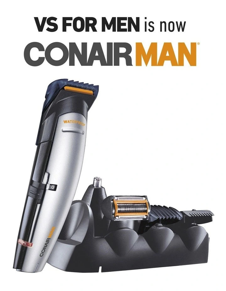 Conair Cordless All-In-One Trimmer - Facial Beard Nose Eyebrow Clipper Shaver Razor Waterproof