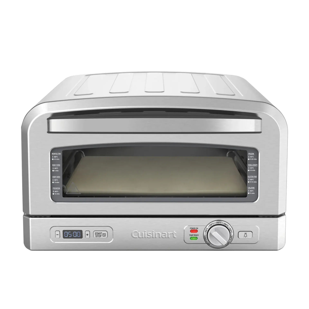 Cuisinart Indoor Pizza Oven | Electric Benchtop Cooker Ceramic Stone Base  | Adjustable Temperature Control