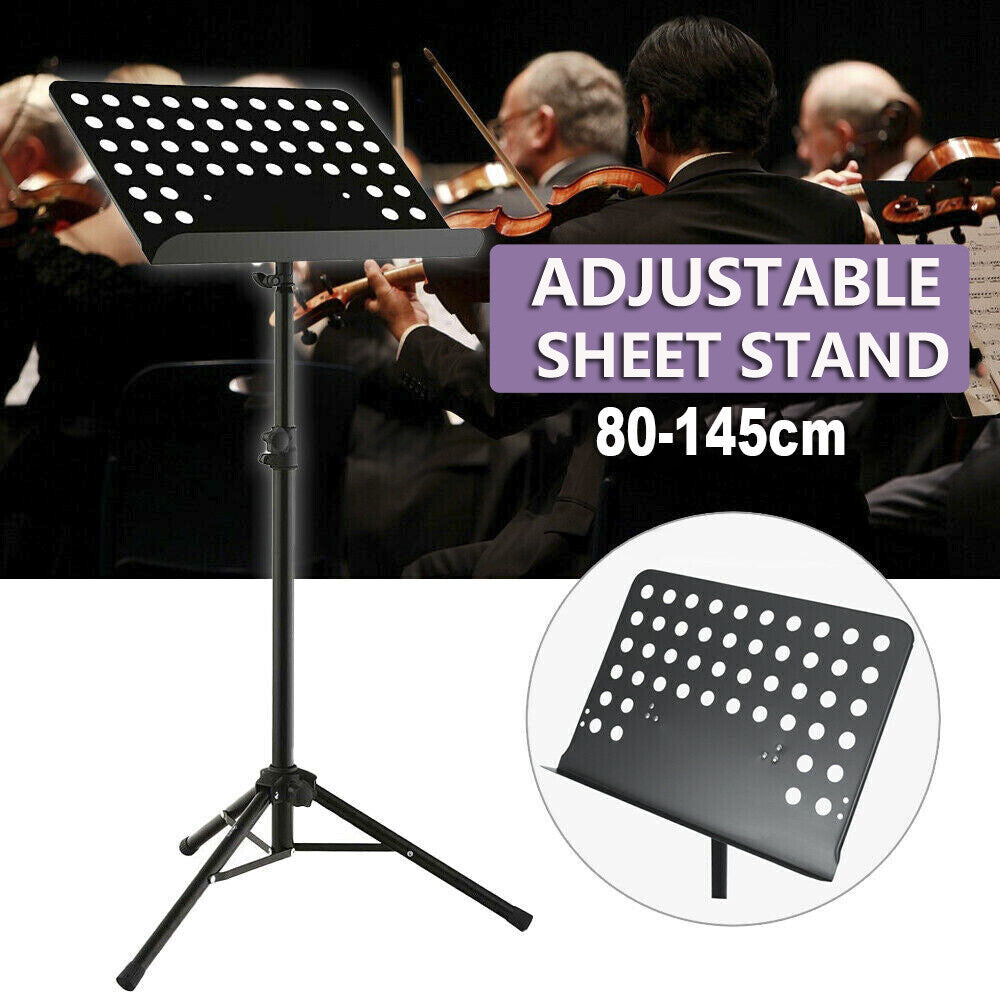 Heavy Duty Music Stand Lecturn Lectern | Student Performance Instument Practice Sheet Music | Home School Music Hall