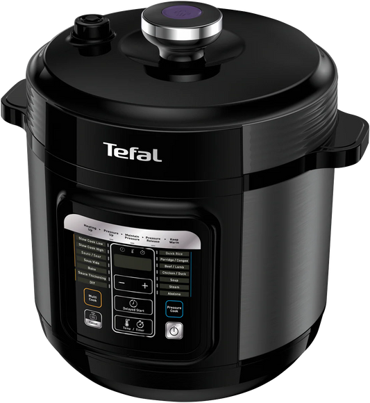 Tefal Smart Multi-Cooker 6LSous Vide Slow Cooker Curry Stew Maker 15 Presets NEW