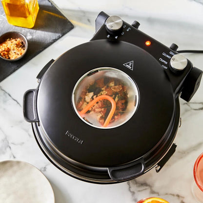 Baccarat Gourmet Pizza Maker | Electric Kitchen Fresh Frozen Ceramic Cooker Baker Oven