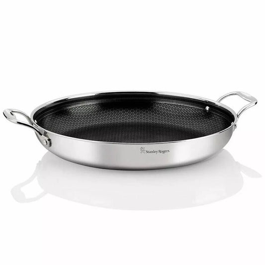 Stanley Rogers 36cm Roasting Grilling Pan | Non-Stick Large Roast Grill Baking Dish Tray