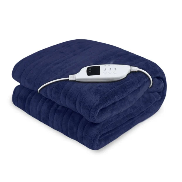 Electric Heated Throw Blanket | Cosy Sofa Snuggle Blankie | Heated Electric Throw Rug Blanket Warm Wrap Shawl Heated Bedding Warmth Winter