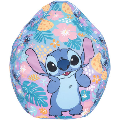 Kids Toddler Stitch Bean Bag Cover | Disney Movie Preschool Girls TV Chair Seat Lounger Chair