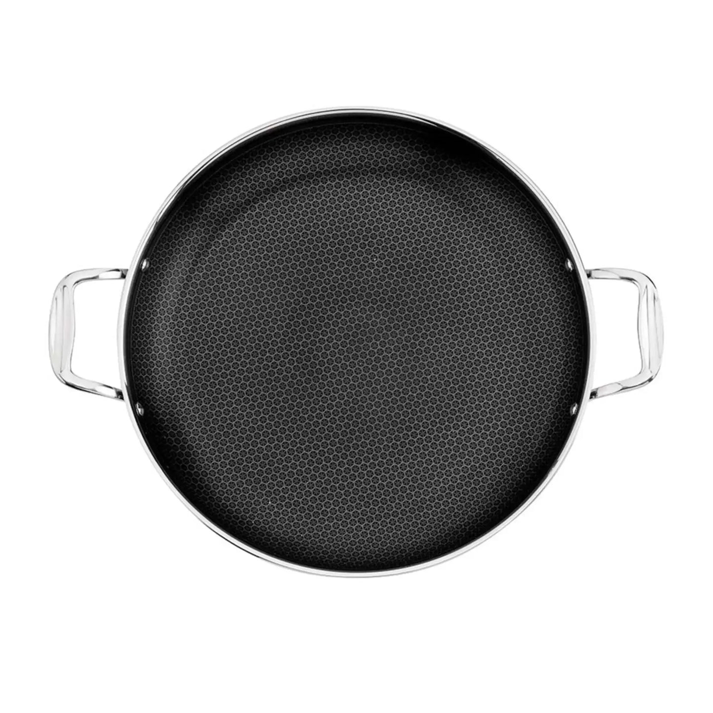 Stanley Rogers 36cm Roasting Pan | Large Frypan Saute Frying Casserole Pan Roast Non-Stick Stainless Steel