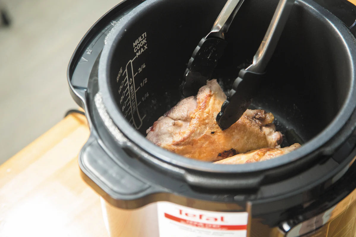 Tefal Smart Multi-Cooker 6LSous Vide Slow Cooker Curry Stew Maker 15 Presets NEW