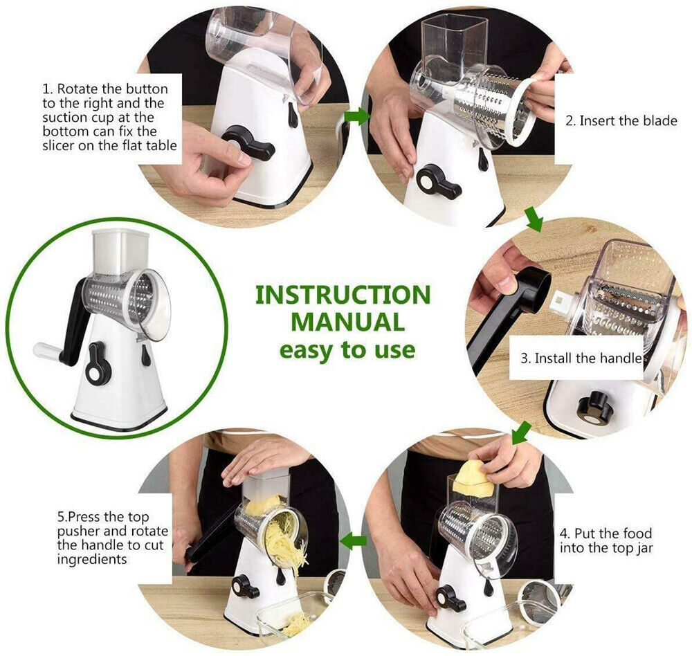 Vegetable Grater Manual Carrot Shredder | Multifunction Slicer Slicing Cooking Slicing Cookware