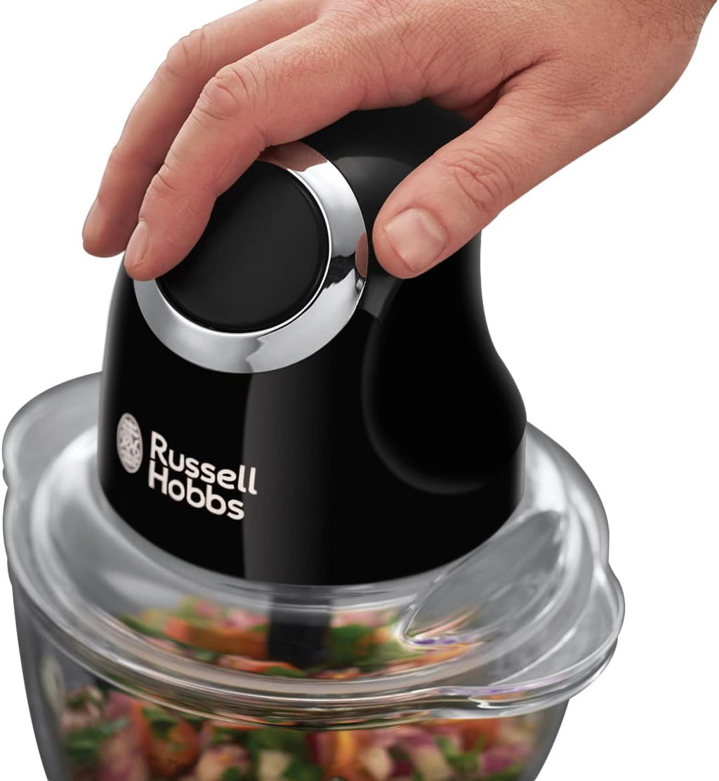 Russell Electric Food Garlic Grinder | Onion Chopper Dicer Mincer Mincing Chopping