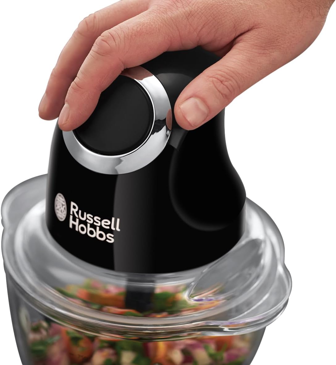 Russell Electric Food Garlic Grinder | Onion Chopper Dicer Mincer Mincing Chopping