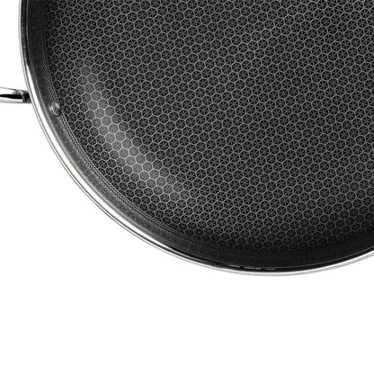 Stanley Rogers 36cm Roasting Pan | Large Frypan Saute Frying Casserole Pan Roast Non-Stick Stainless Steel