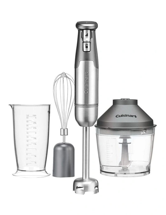 Cuisinart Hand Blender | 800W Puree Vegetable Onion Garlic Mixer Food Processor | Chopper Crusher Whisk