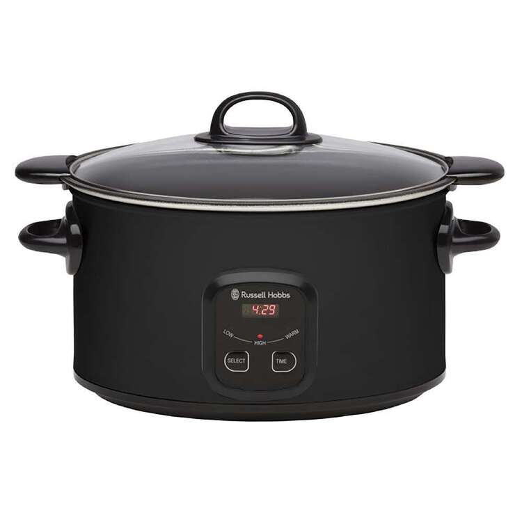 Rusell Hobbs 6L Searing Slow Cooker | Stew Casserol Maker Digital 3 Heat Kitchen Appliance