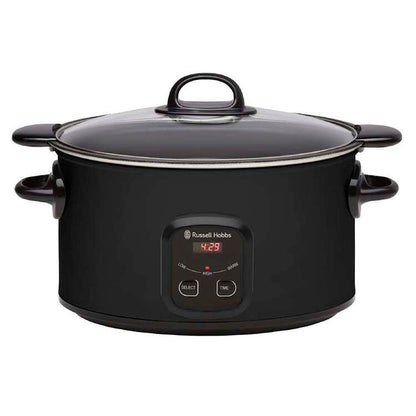 Rusell Hobbs 6L Searing Slow Cooker | Stew Casserol Maker Digital 3 Heat Kitchen Appliance