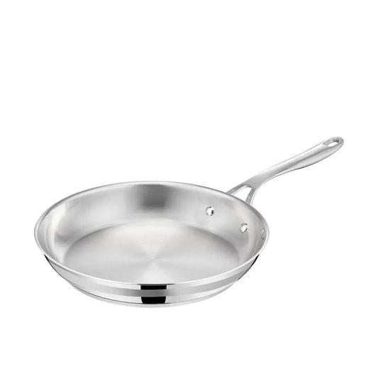 Jamie Oliver by Tefal 28cm Frypan | Stainless Steel Heavy Duty Cooking Frying Pan Fry Pan