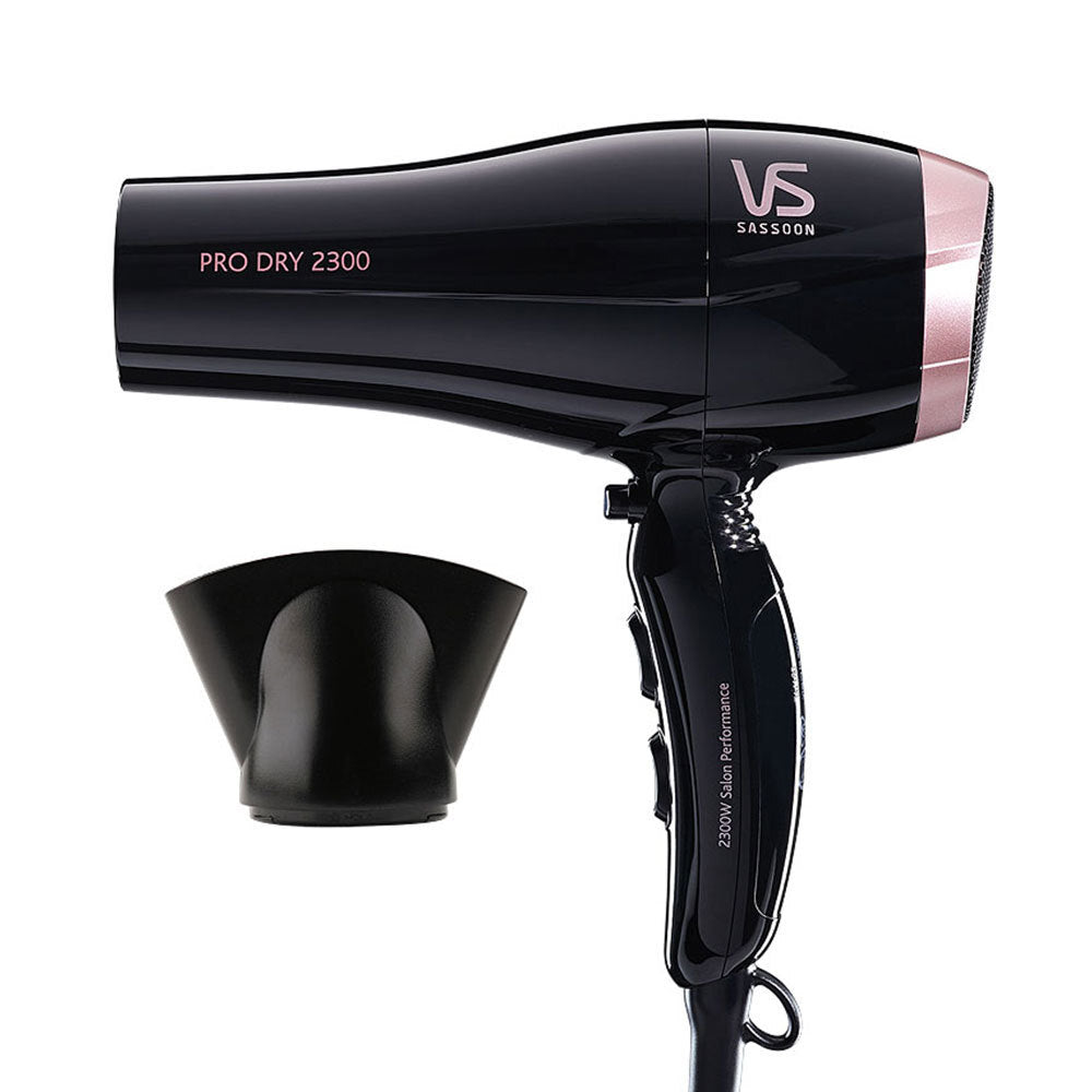 VS Sassoon Hair Dryer Electric Blow Dryer Hairdryer, Womens Styler Fast Drying  2300W