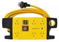 HPM Powerboard 6 Socket Surge Protected | Workshop Power Board TV Computer Appliance Outlet