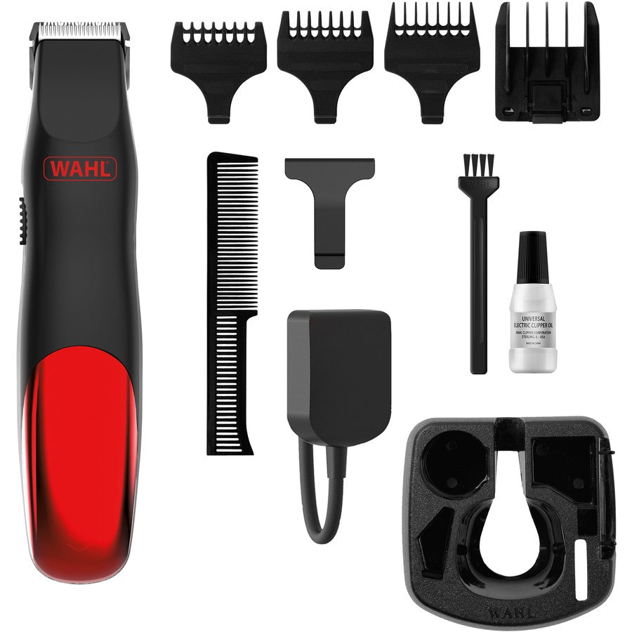 Wahl Precision Beard Trimmer | Men's Cordless Rechargeable Beard Clipper Razor | Cord-Free Shaving Travel
