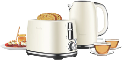 Breville Toaster & Kettle Breakfast Set Stainless Steel Elegant Modern Appliance