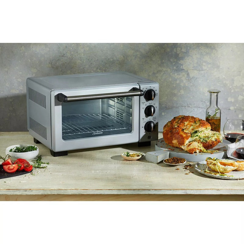 Sunbeam Benchtop Oven | Bake Grill Electric Rotisserie Grilling Pizza Baking Machine Portable
