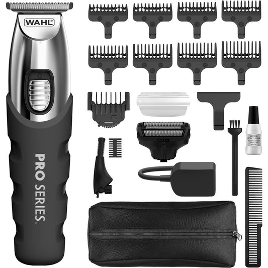 Wahl Full Body Groomer | Rechargeable Cordless Shaver Trimmer | Stainless Steel T-Blade 4hr Battery