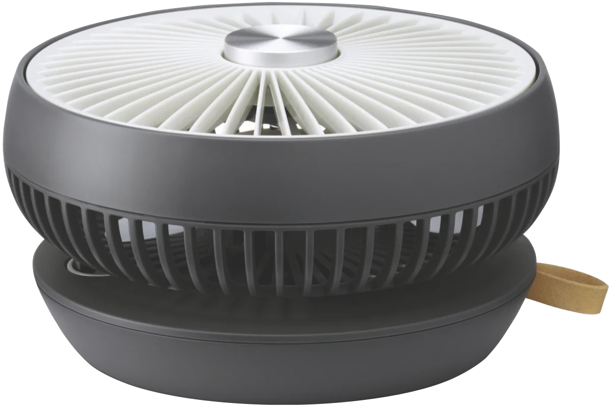 Breville Cordless Desktop Fan | Electronic 4 Speed Cooling Air Cooler Foldable