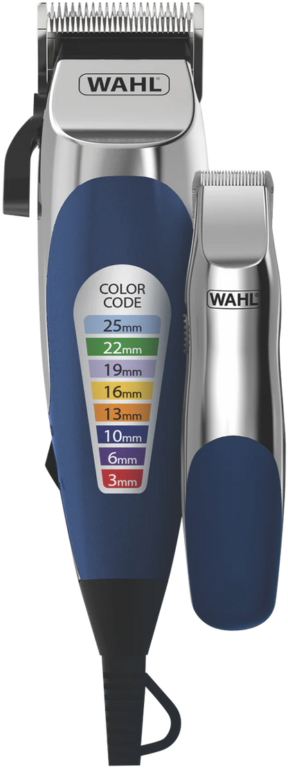 Wahl Family Hair Clipper Hair Cut Kit | Corded Haircutting Set w/ 10 Guides | Cordless Trimmer