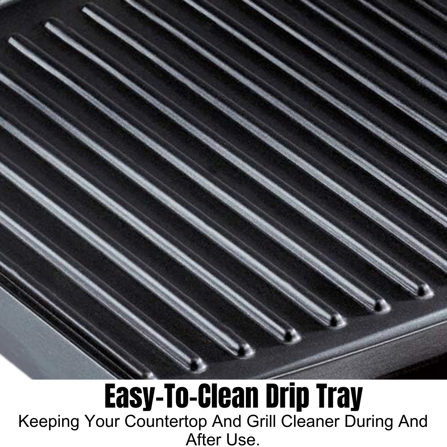 George Foreman Electric Contact Grill | Kitchen Benchtop Sandwich Panini Press Maker | Home Office Cafe Toaster Toastie Appliance