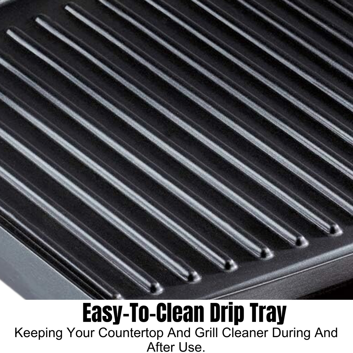 George Foreman Electric Contact Grill | Kitchen Benchtop Sandwich Panini Press Maker | Home Office Cafe Toaster Toastie Appliance