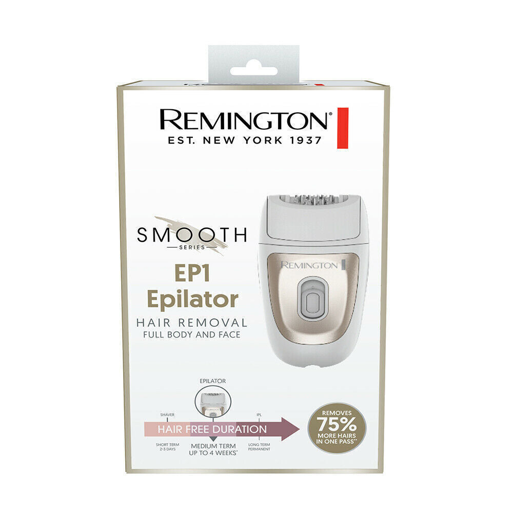 Remington Women's Advanced Epilator | Electric Tweezer Hair Puller Remover Electric Leg Body Puller