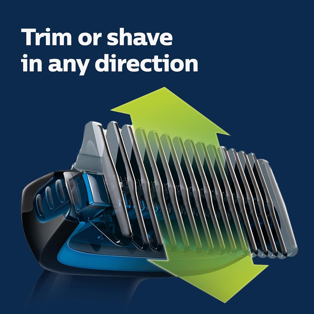 Philips Body Groomer | Men's Cordless Groin Pubic Ball Manscaper | Battery Hair Trimmer Shaver