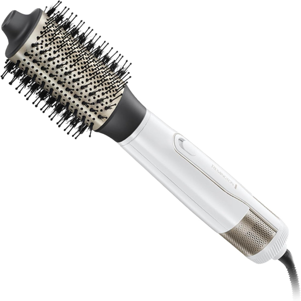 Remington Volumising Blow Dry Brush, 1200W Ceramic Heated Hot Hair Air Styler Dryer