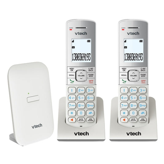Vtech Cordless 2 Handset Phone | Home Office Telephone WIFI Friendly | Answering Machine